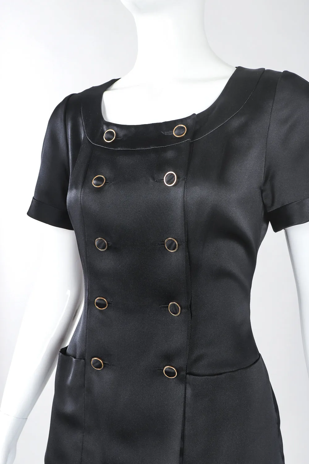 Satin Uniform Dress