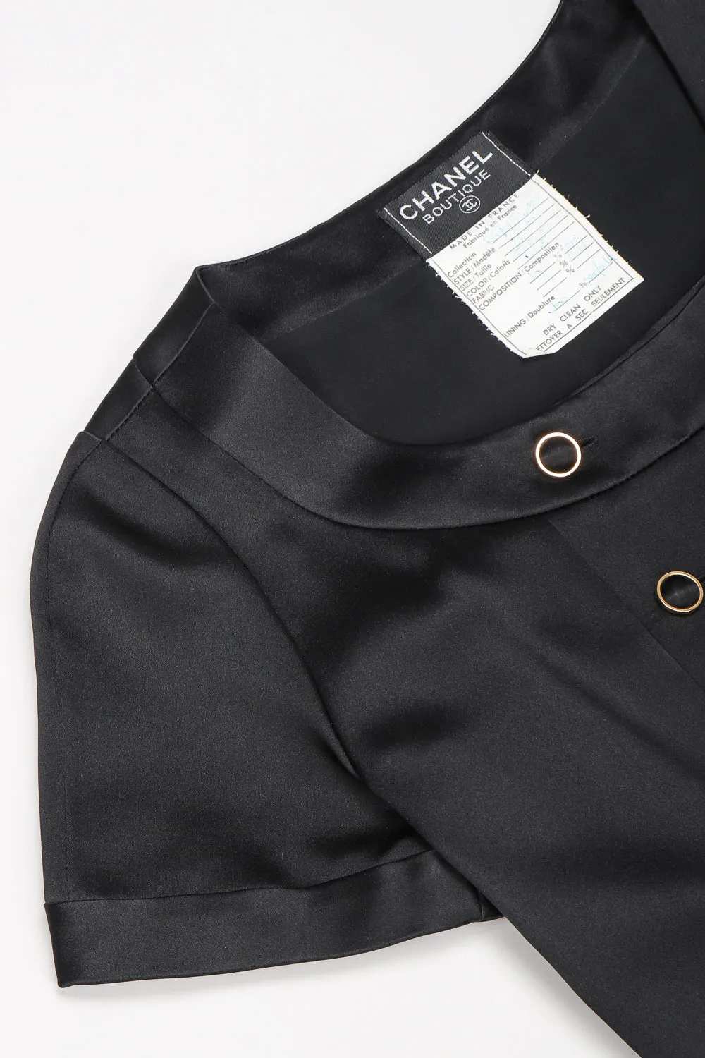 Satin Uniform Dress