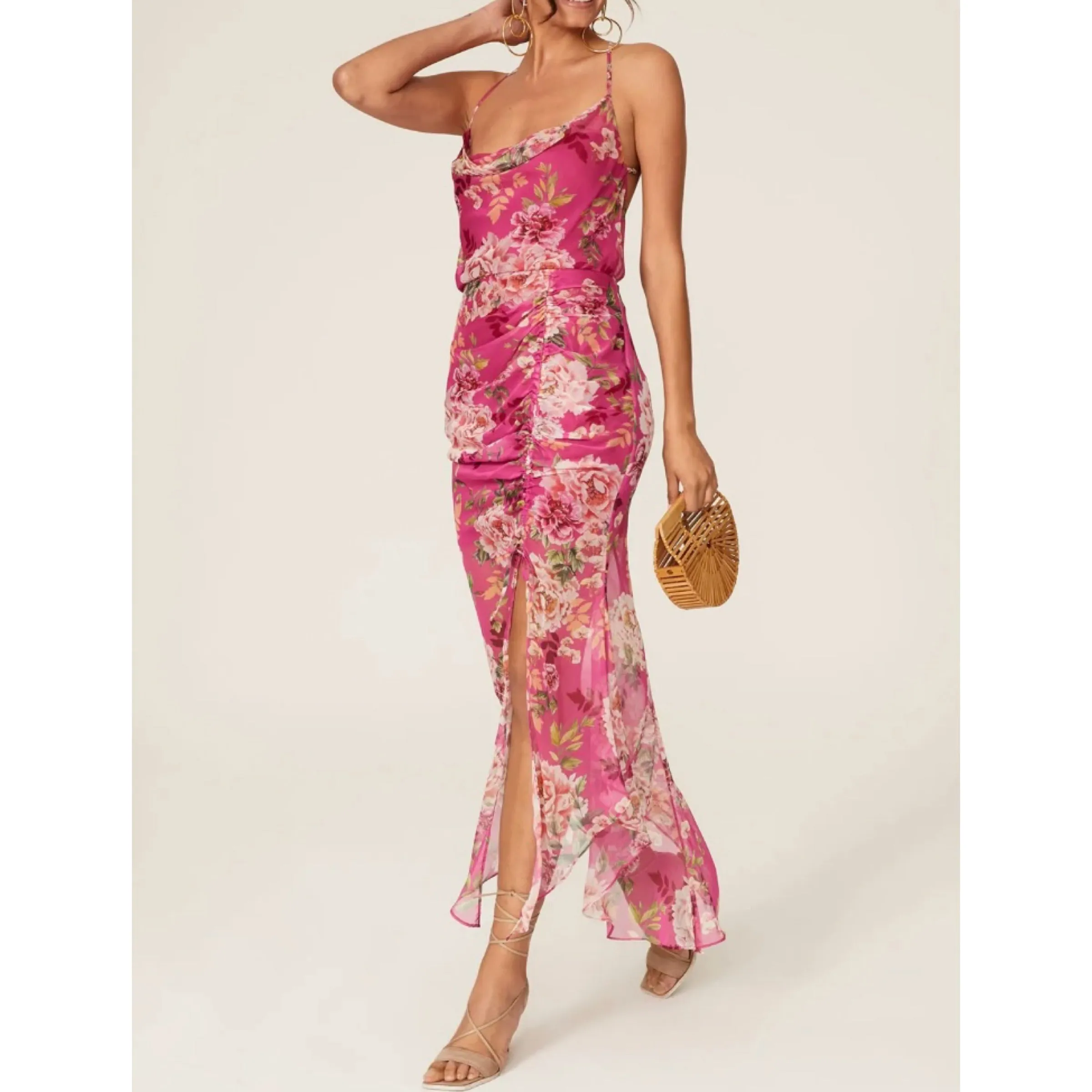 SAU LEE Frieda Silk Dress Size 4