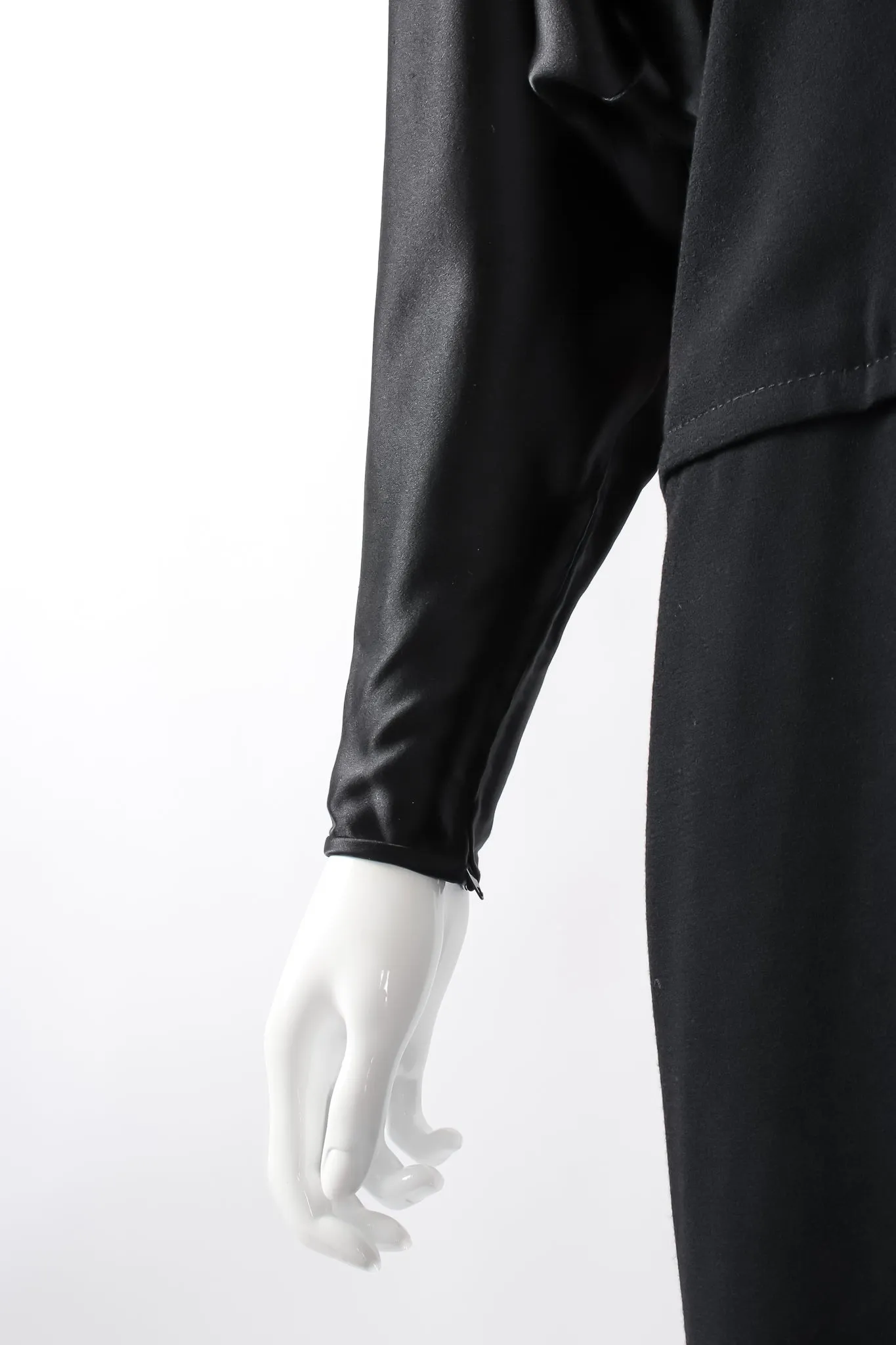 Scarf Tie Batwing Dress