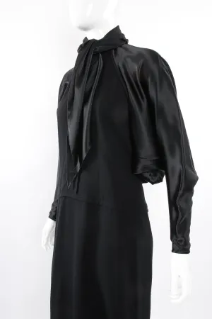 Scarf Tie Batwing Dress