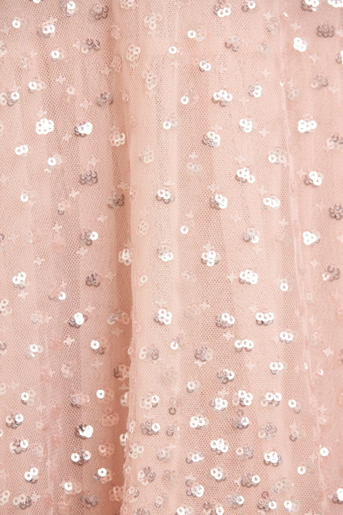 Scatter Dot Short Cape Ankle Gown