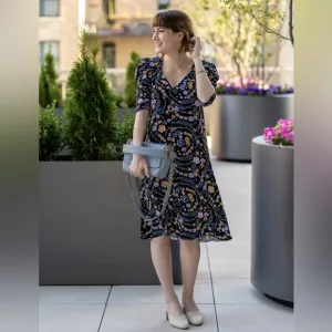 See by Chloe Floral Ribbons Dress