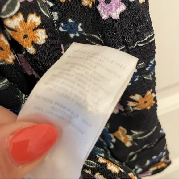 See by Chloe Floral Ribbons Dress