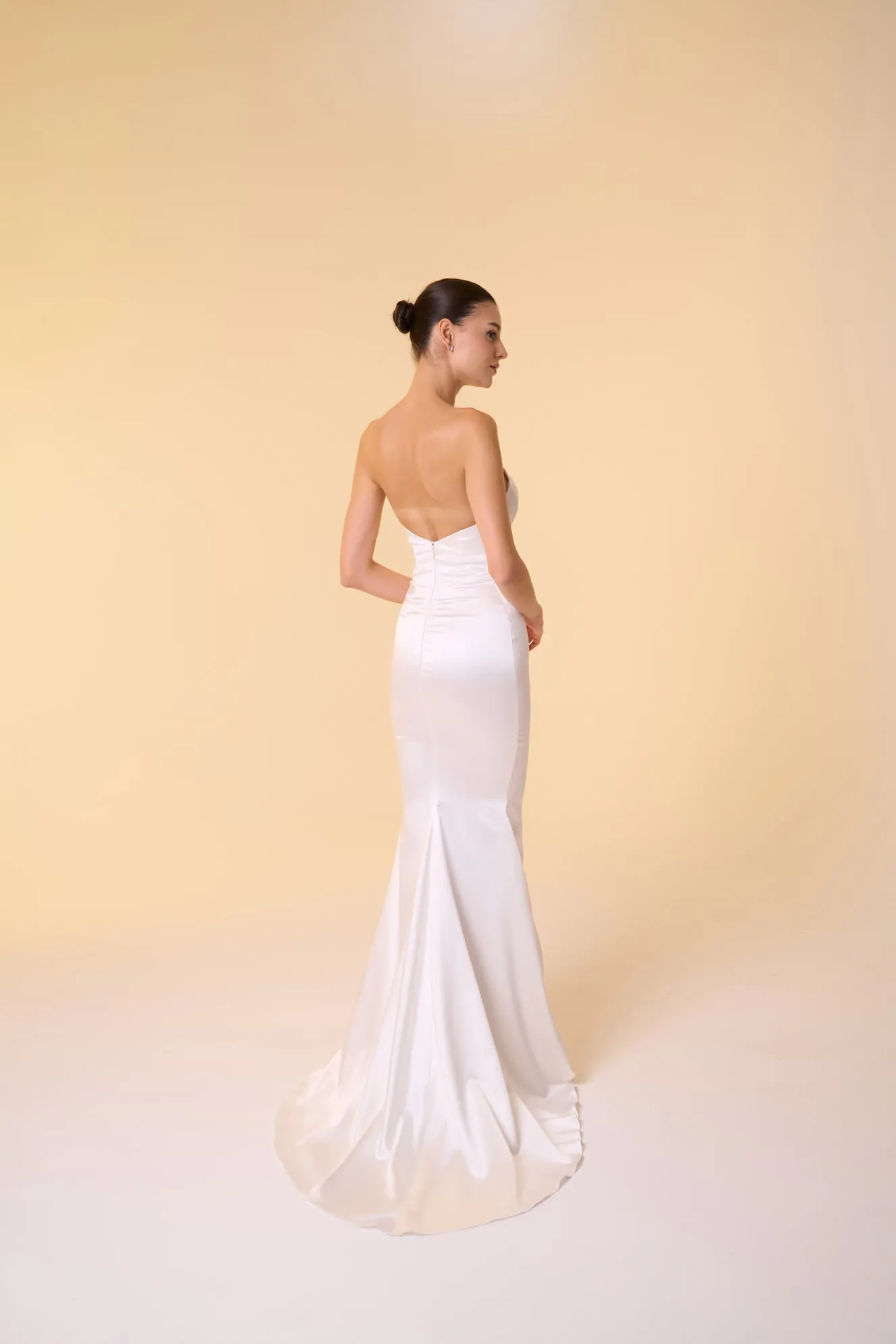 Seraphina drop waist sweetheart gown