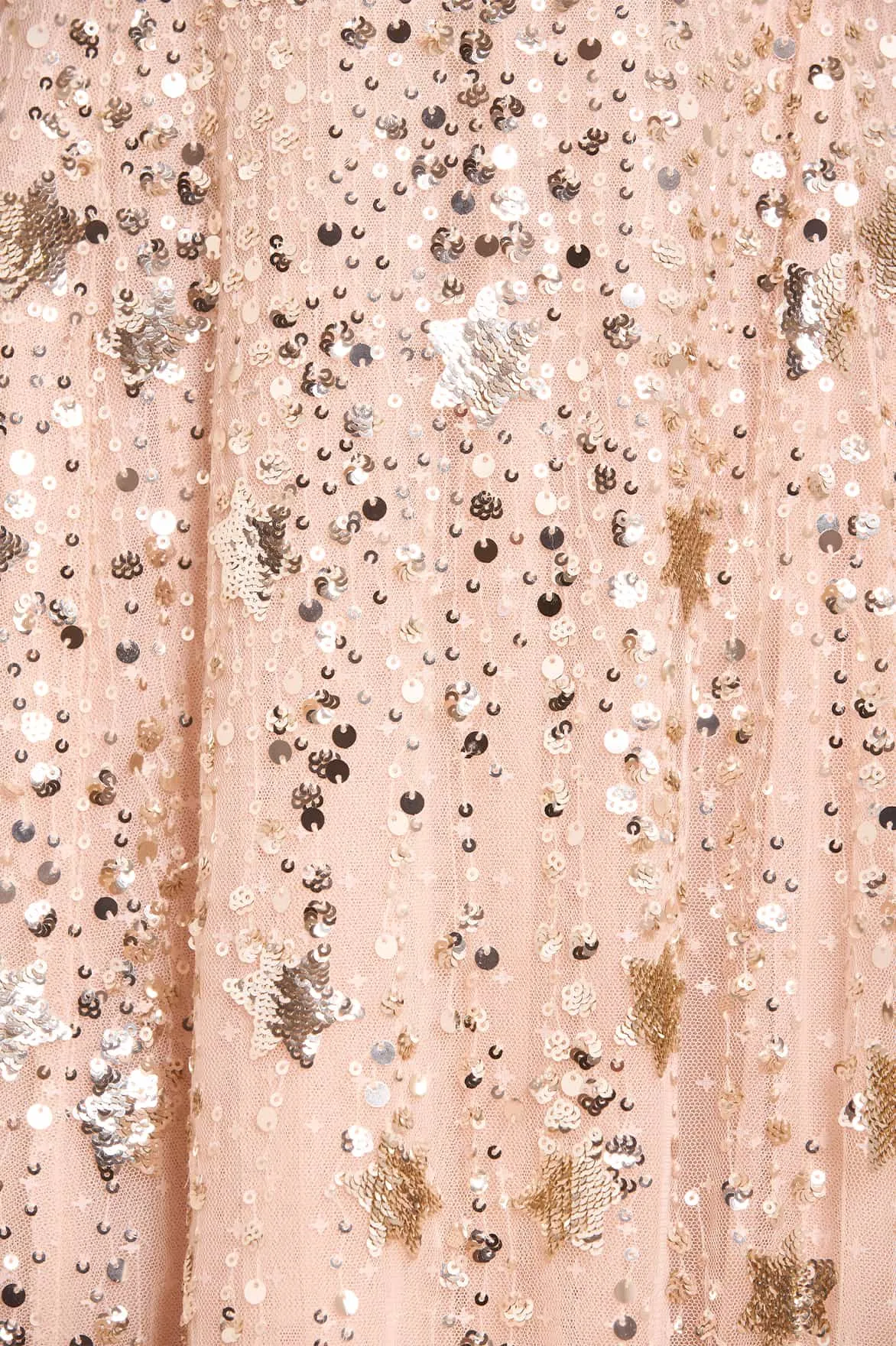 Shooting Stars Cape Ankle Gown