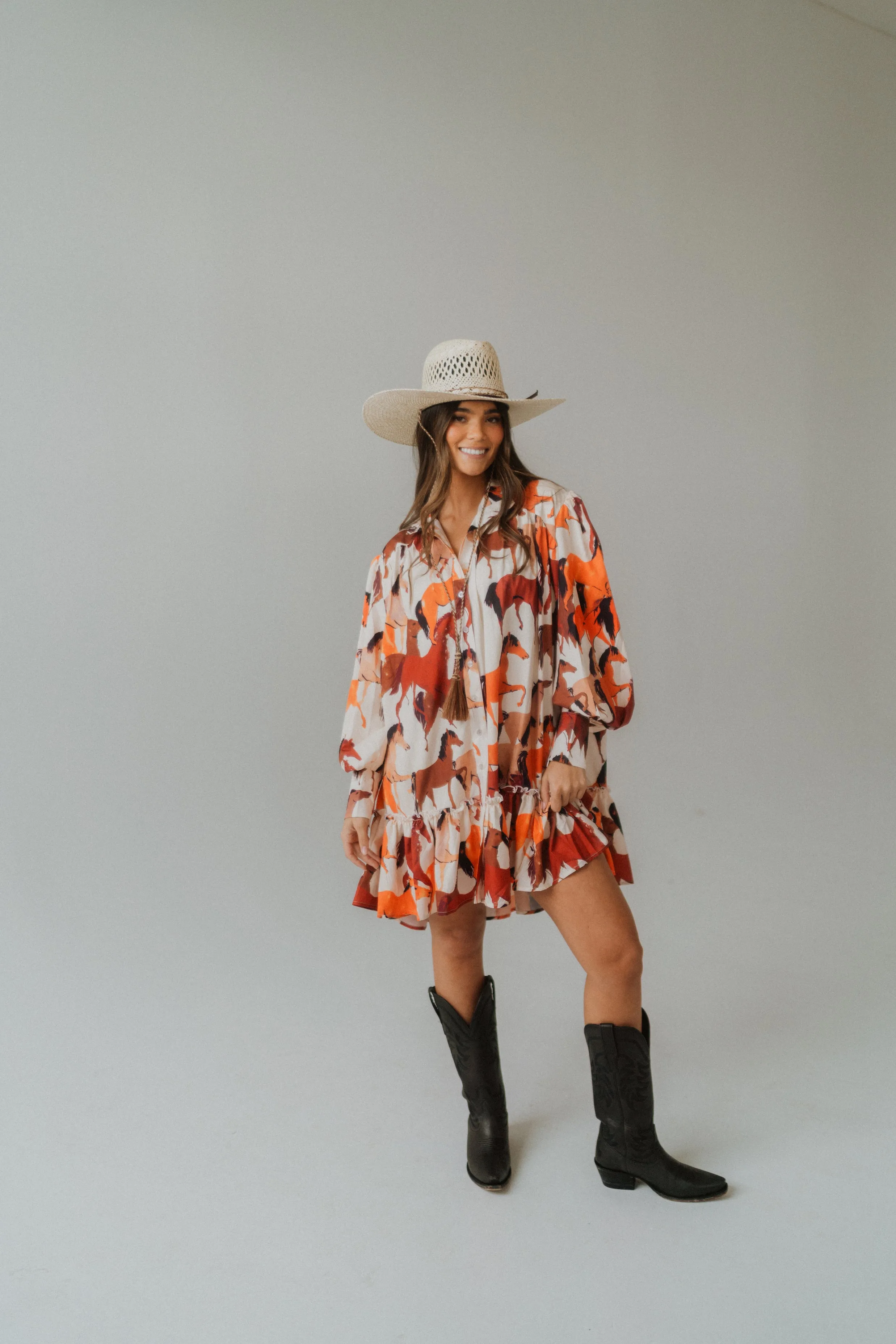 Short Pony Up Dress