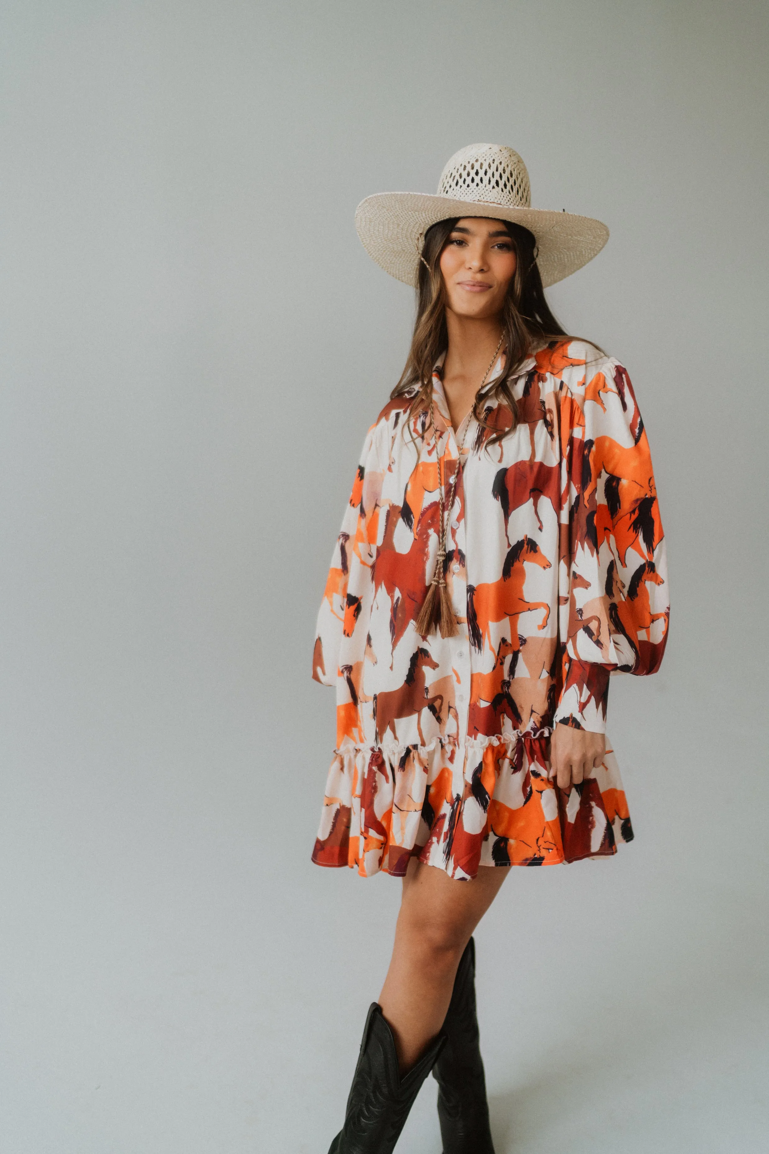 Short Pony Up Dress