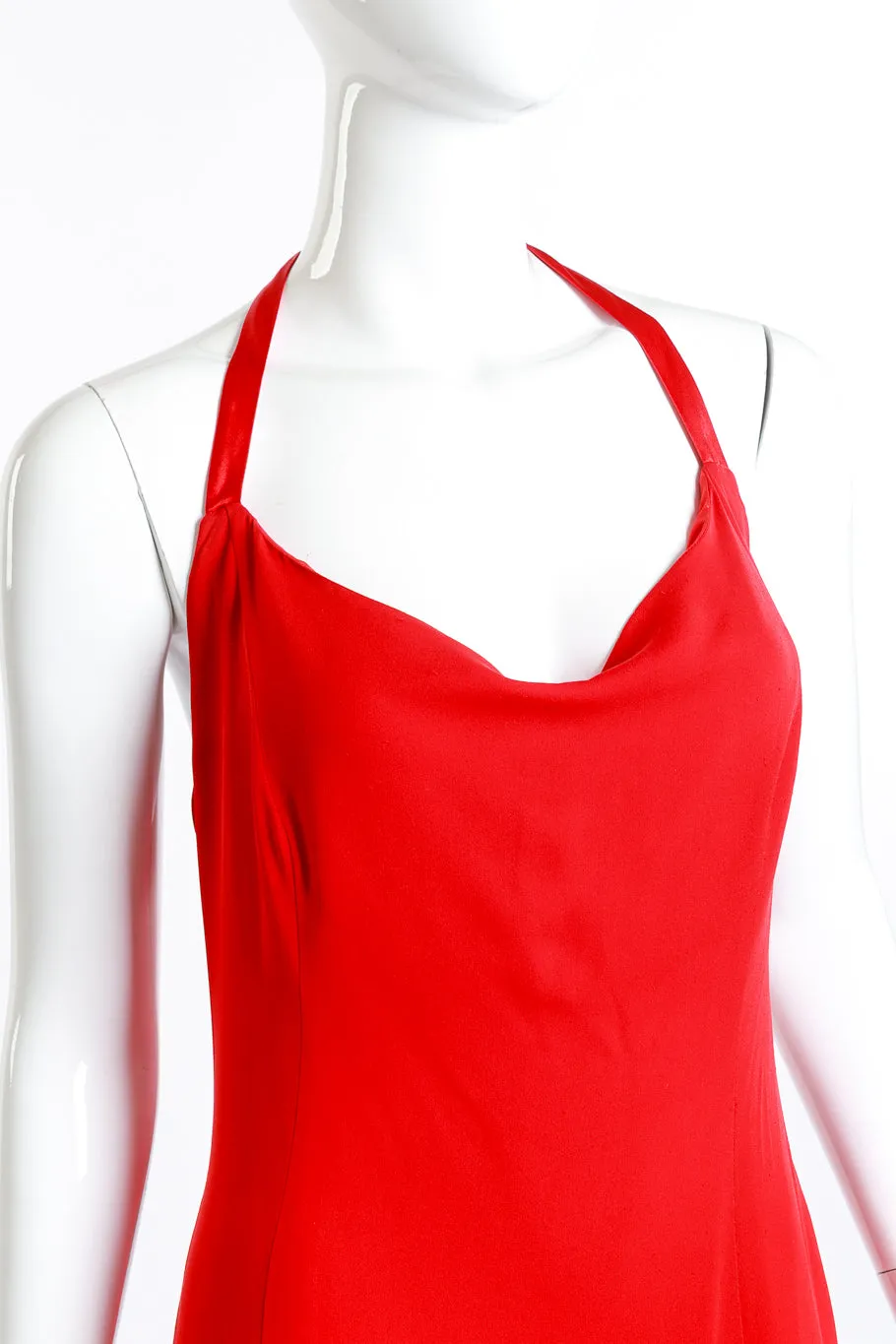 Silk Halter Dress