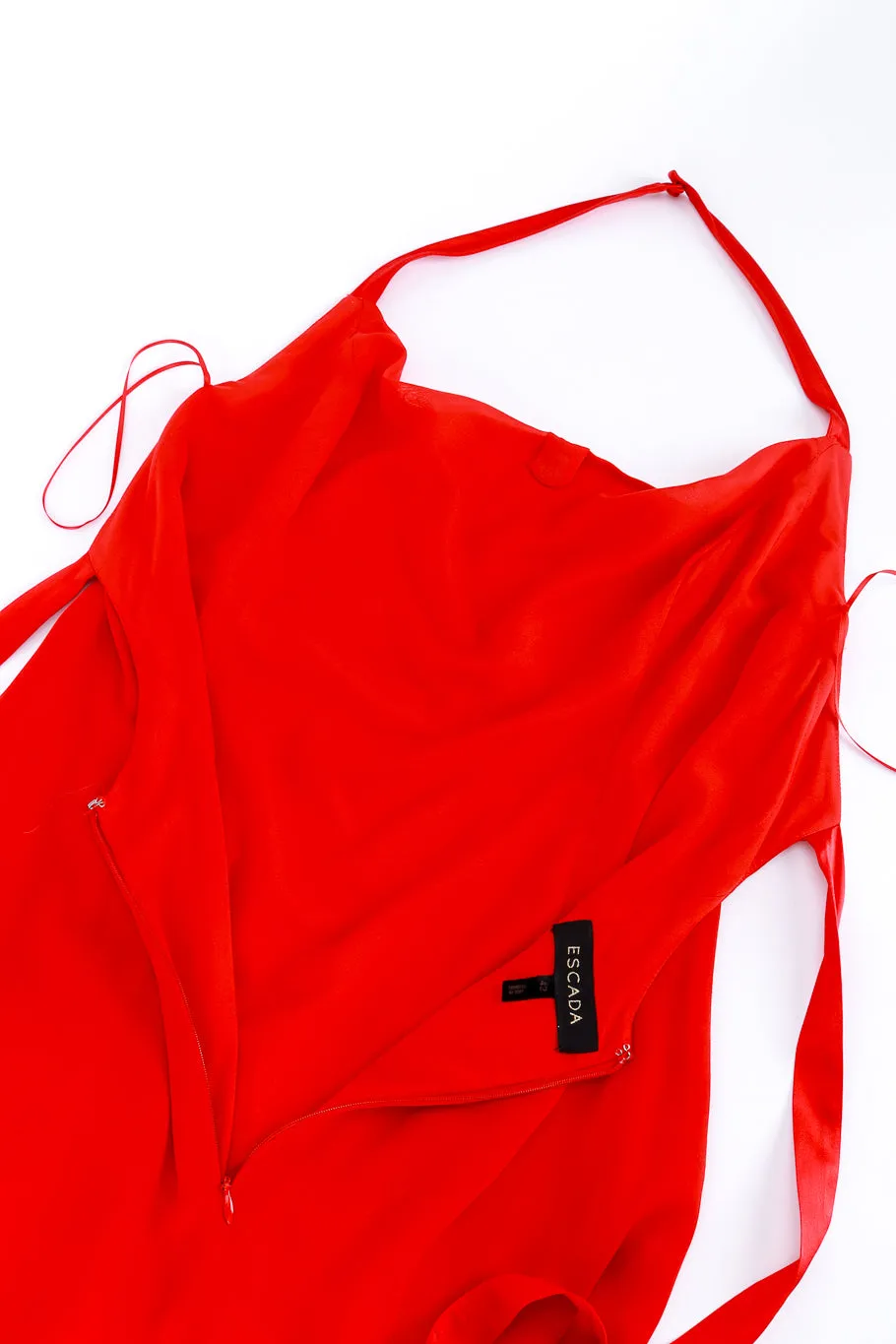 Silk Halter Dress