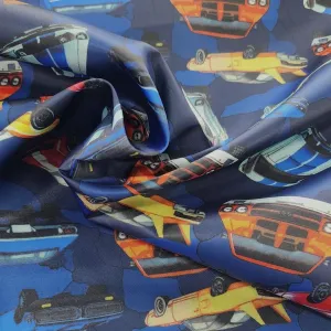 Silky Satin Suit Lining Cars Fabric 150 cm