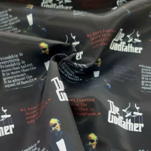 Silky Satin Suit Lining Godfather Fabric 150 cm