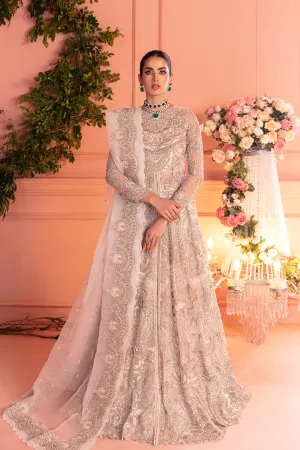 Silver Lehenga Bridal Dress for Pakistani Bridal Wear