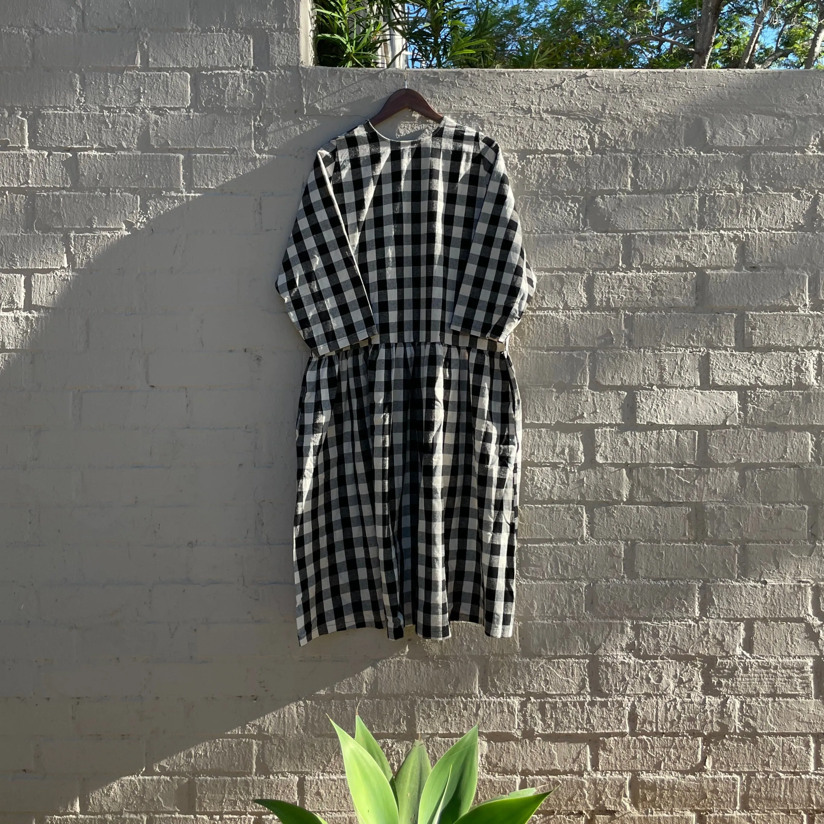 Sister Dress 2022 Black Big Gingham