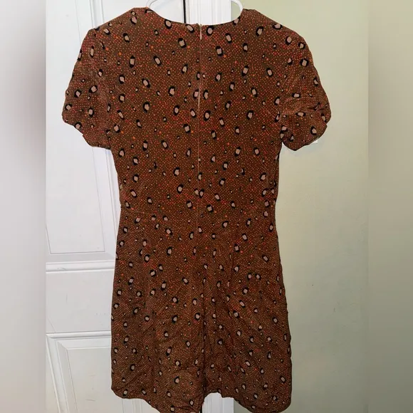 Slate &amp; Willow RTR Silk Mini Dress Sz 6 Lined