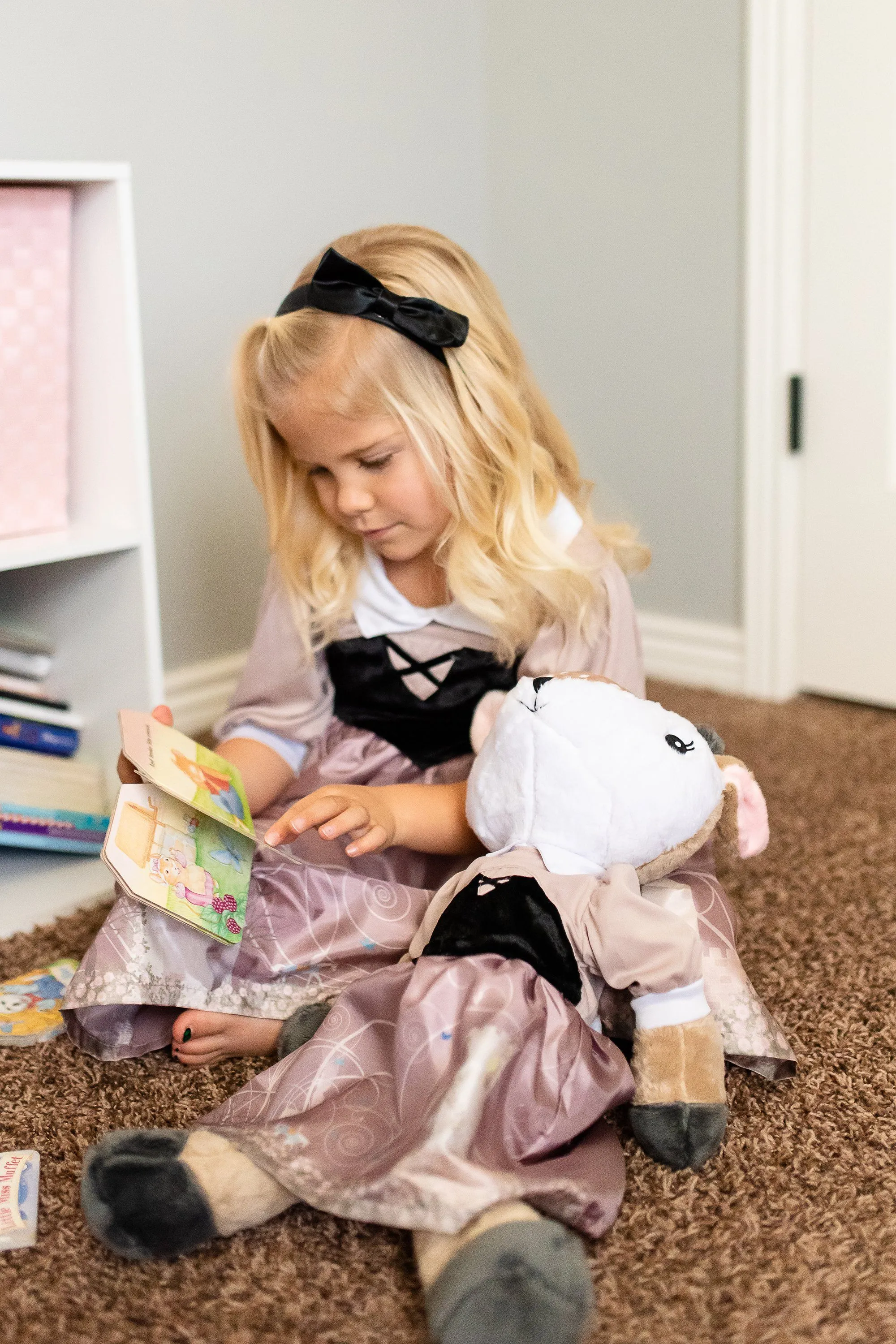 Sleeping Beauty Day Dress with Headband