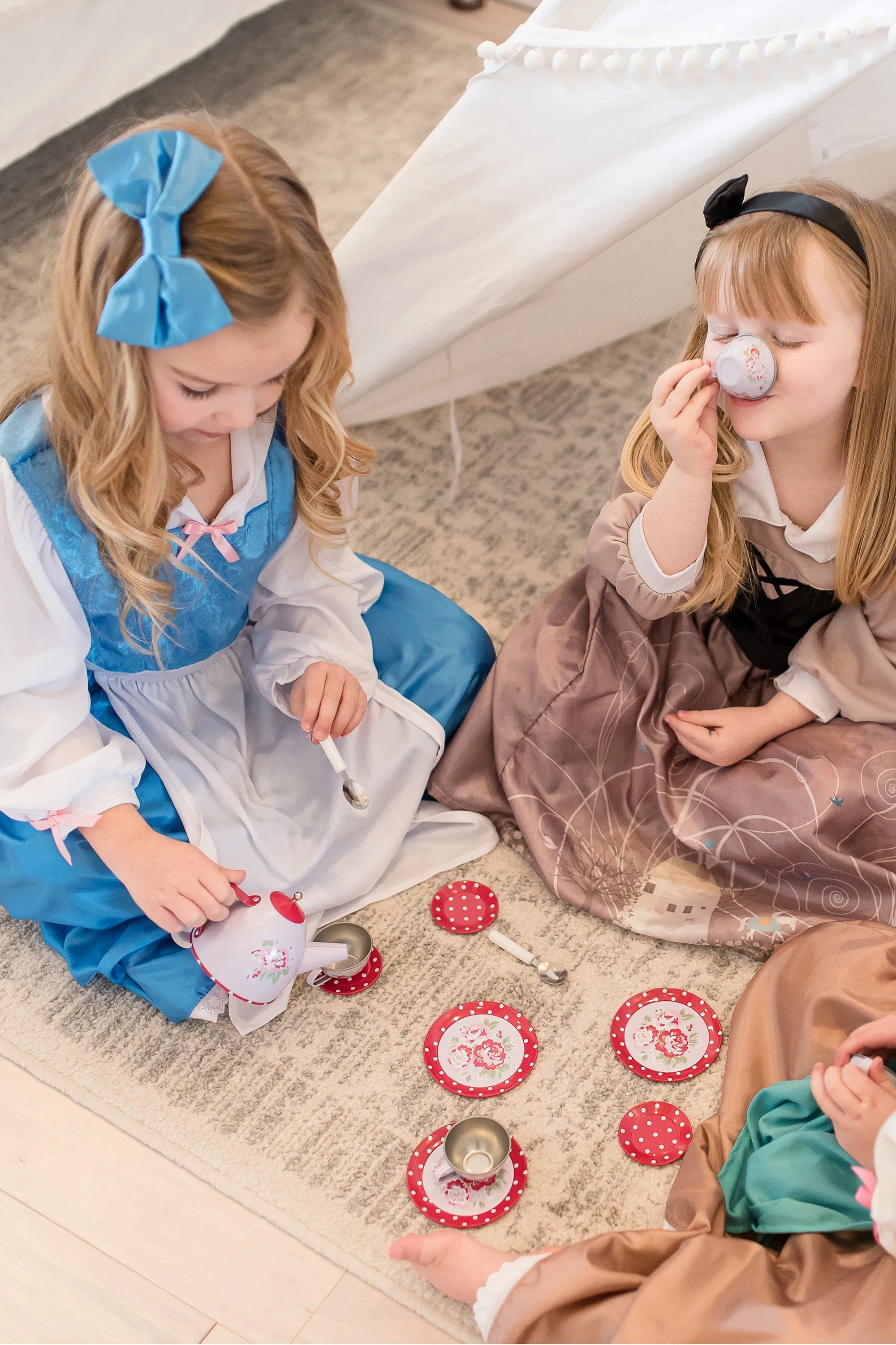 Sleeping Beauty Day Dress with Headband