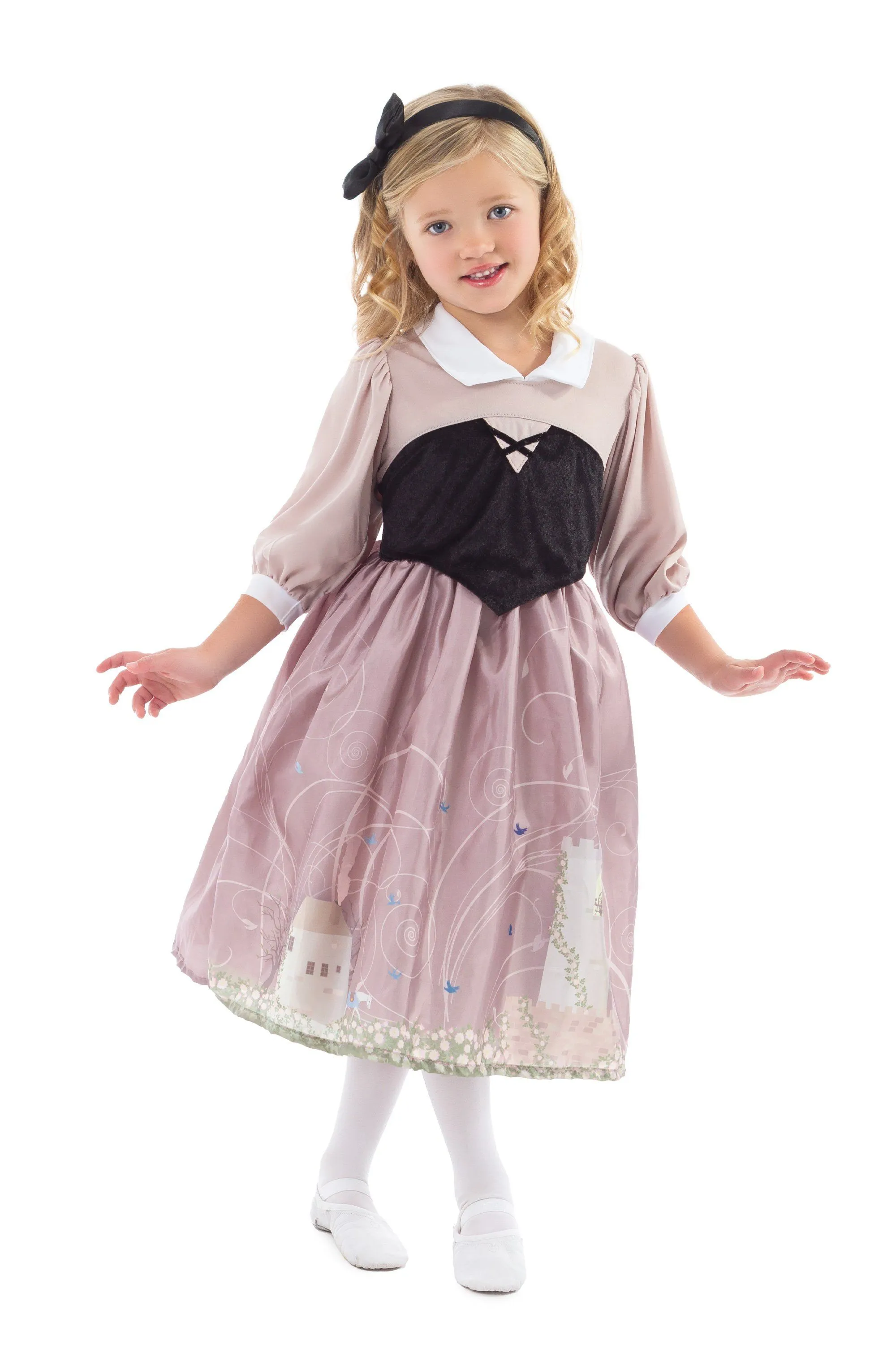 Sleeping Beauty Day Dress with Headband