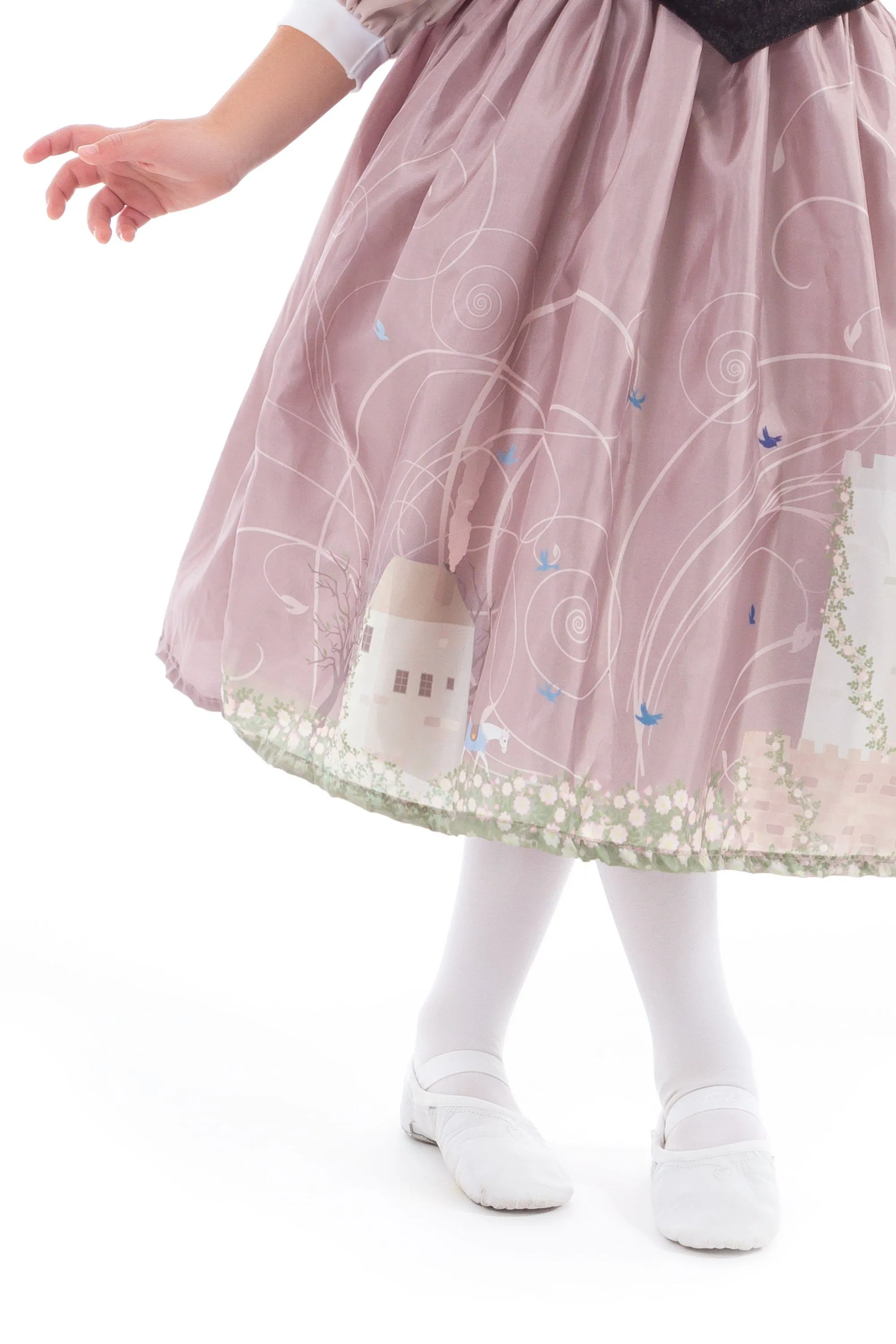 Sleeping Beauty Day Dress with Headband