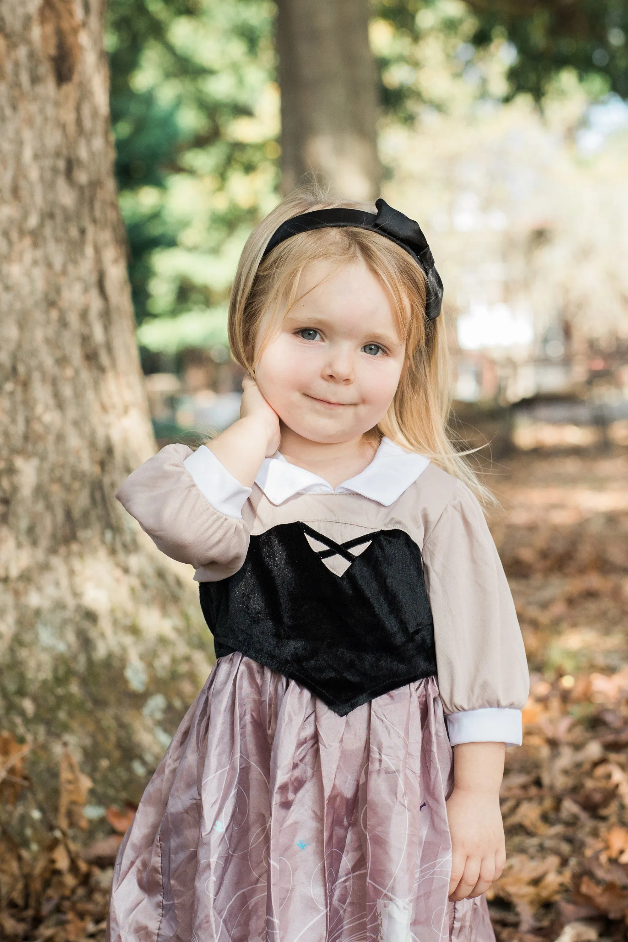 Sleeping Beauty Day Dress with Headband