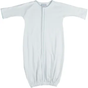 Snuggle Me Saque - Classic White, Blue.