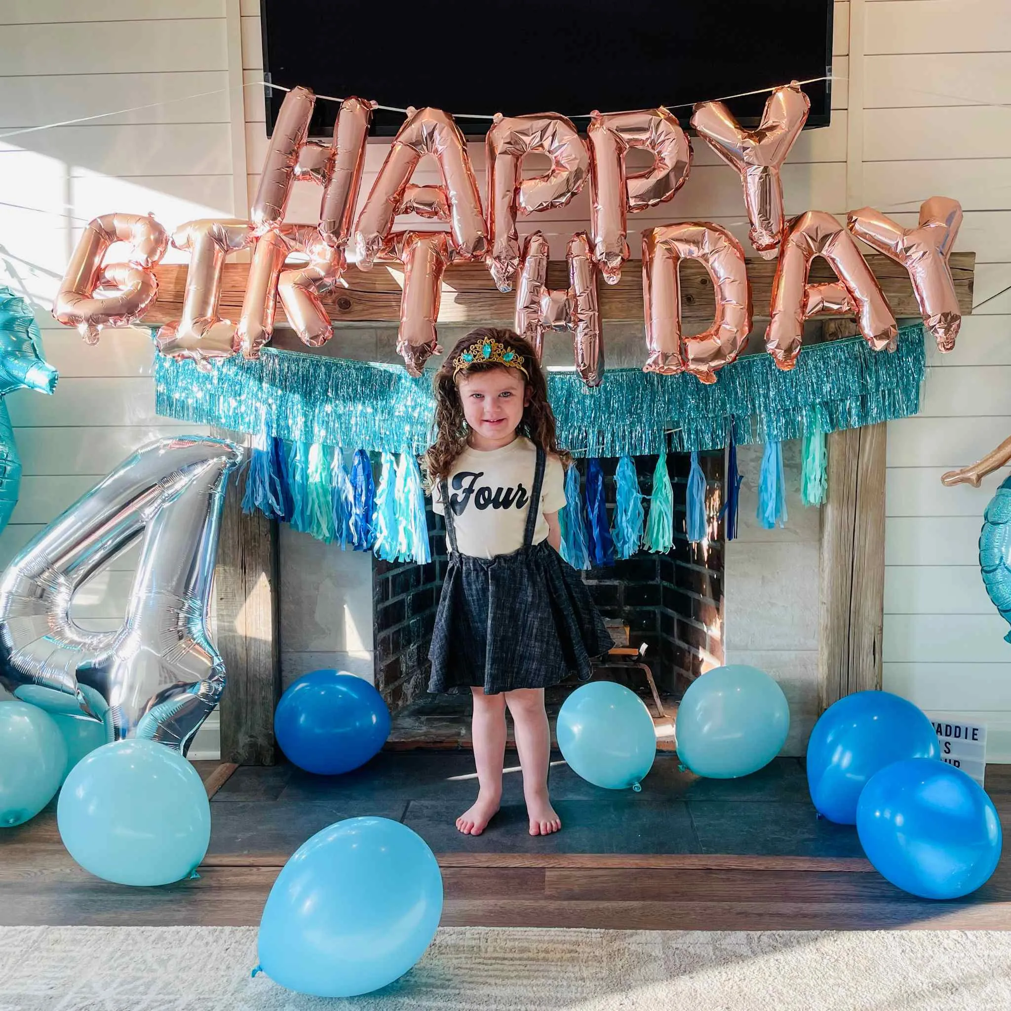 Sofi Princess Crown - Turquoise
