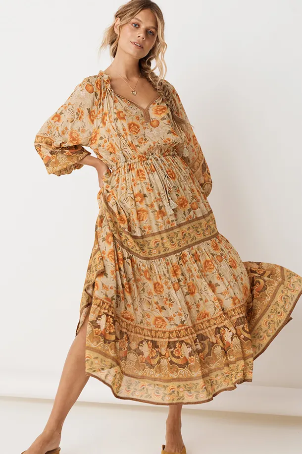 SPELL Seashell Gown - Sand