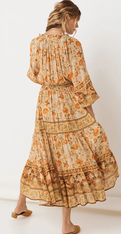 SPELL Seashell Gown - Sand