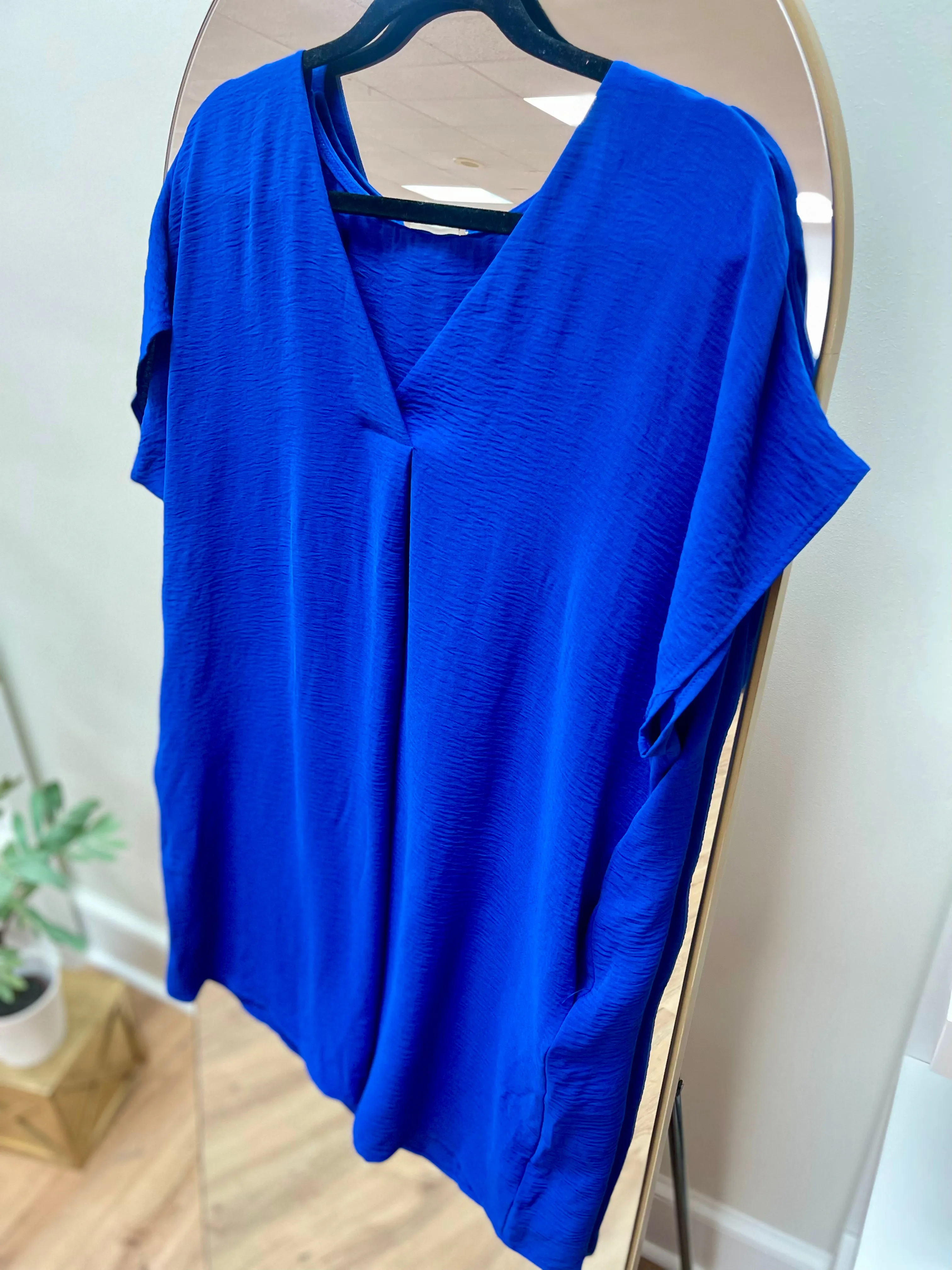 Stadium Standout Dress - Royal Blue