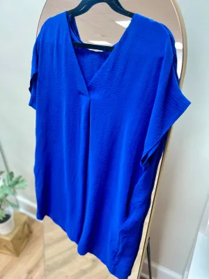 Stadium Standout Dress - Royal Blue