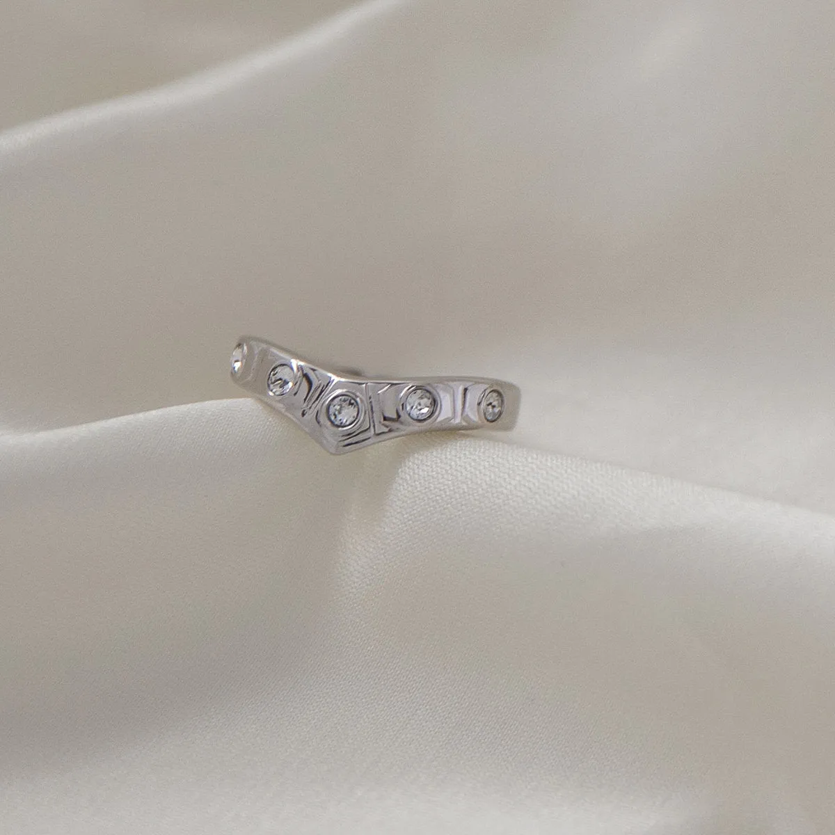 Star Wars X RockLove Leia Organa Crystal Ring