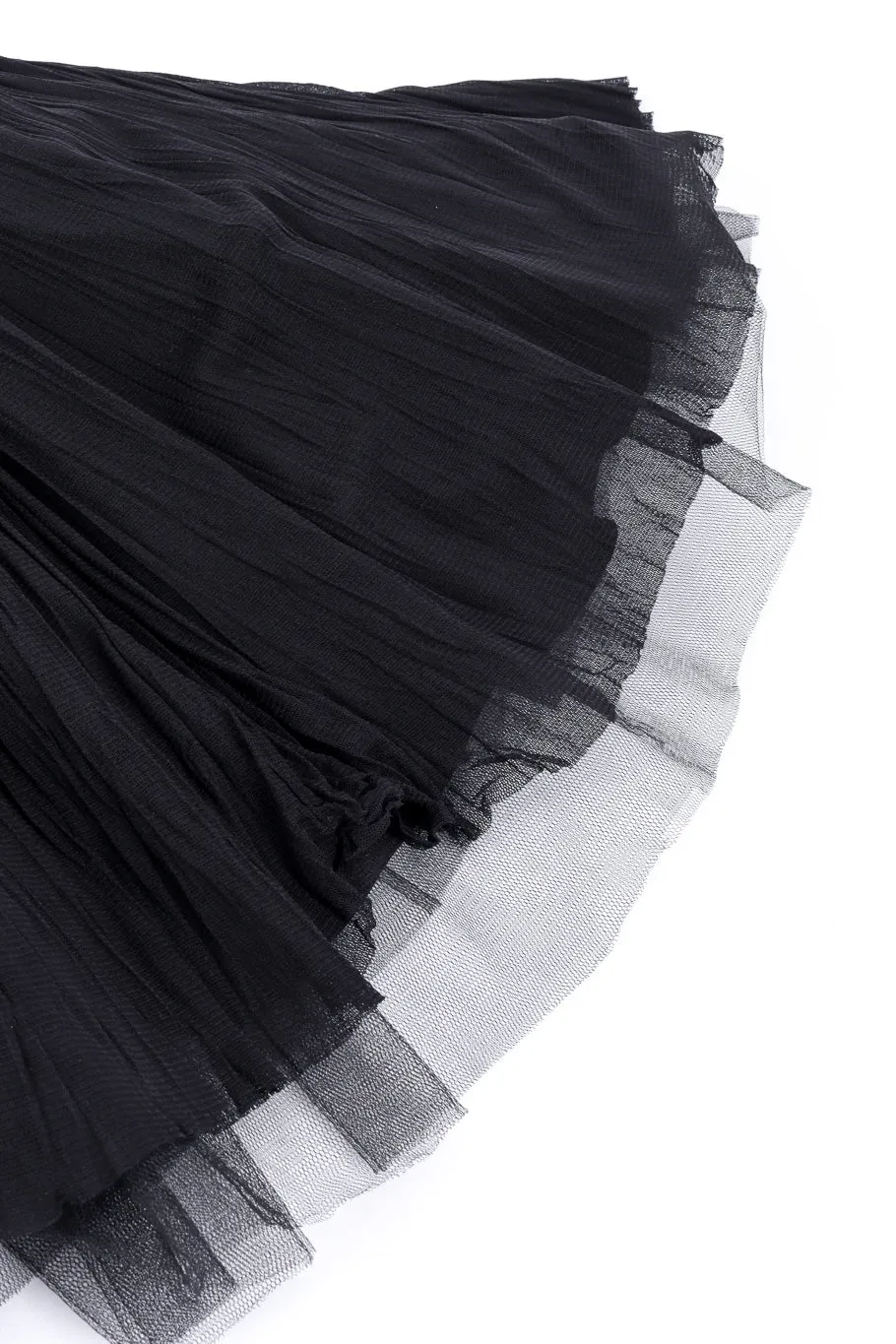 Strapless Mesh Cocktail Dress