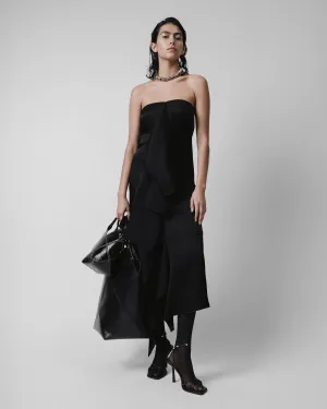 Strapless Panel Dress