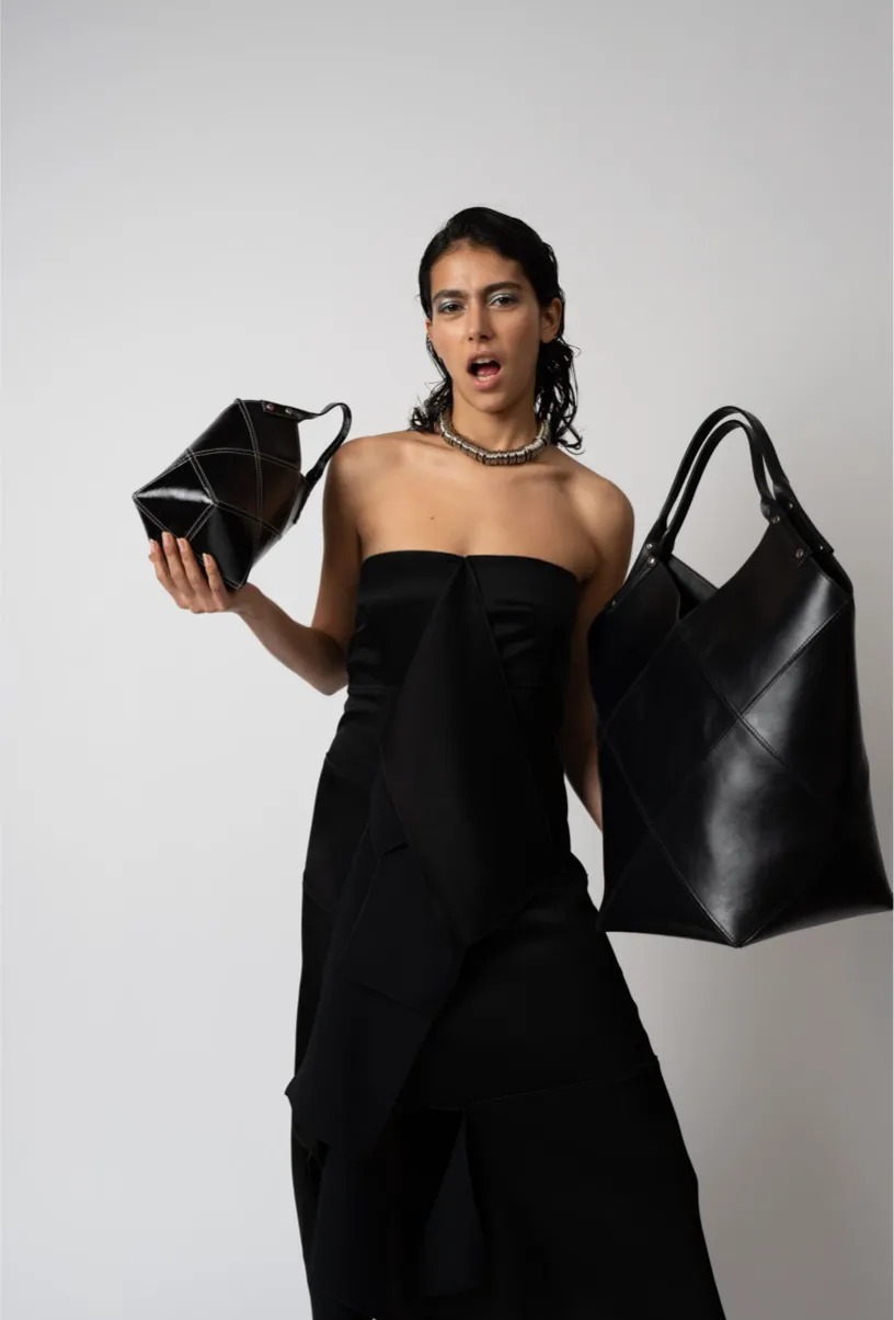Strapless Panel Dress