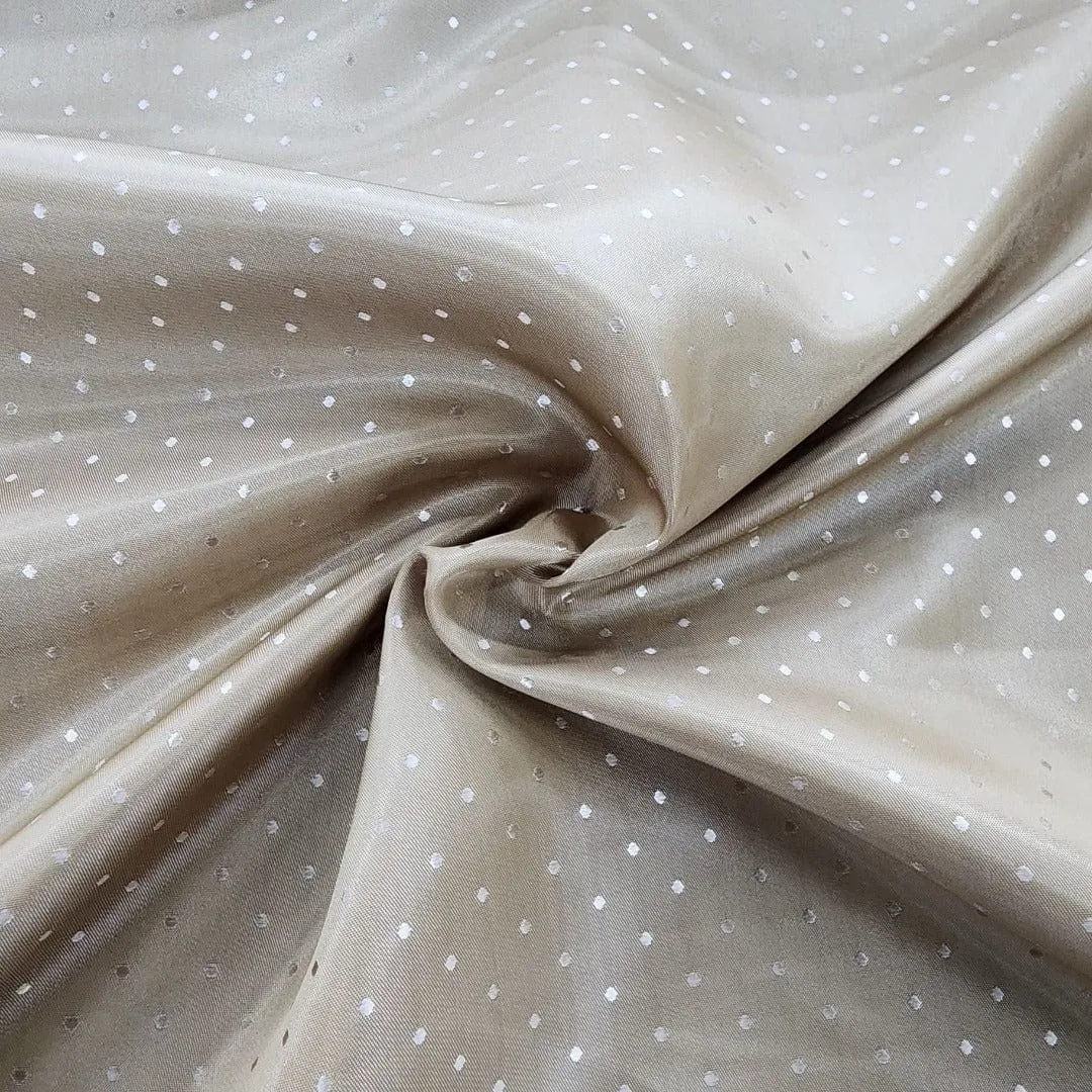 Suit Acetate Lining Fabric 150 cm Dots