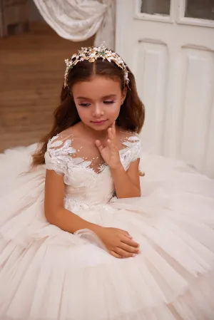 Summer Wedding Flower Girls Dress