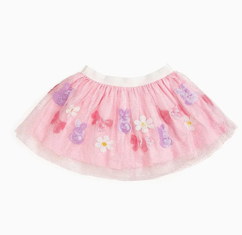 Sweet Wink Bunny Bow Sequin Easter Tutu
