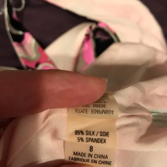 Tahari silk dress