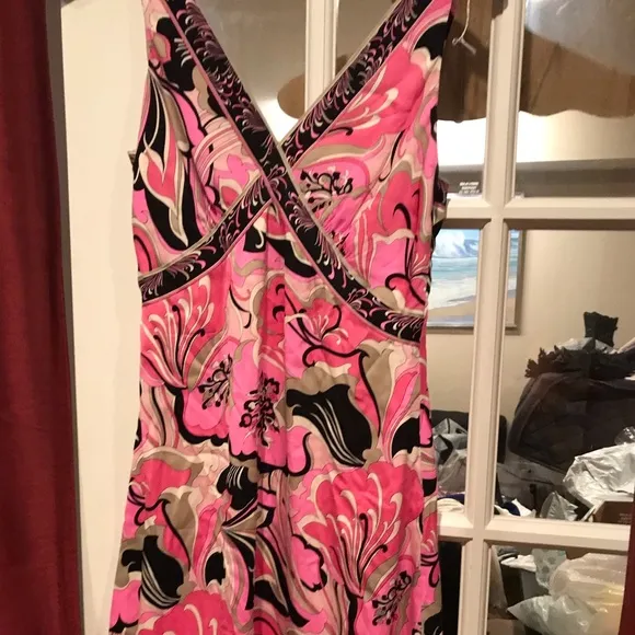 Tahari silk dress
