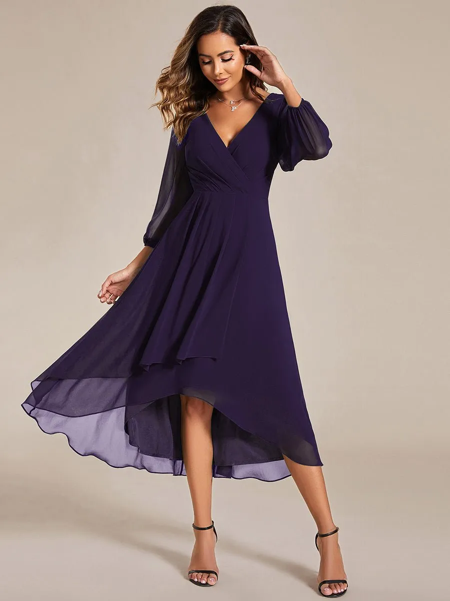 Tammy long sleeved mother of the bride dress