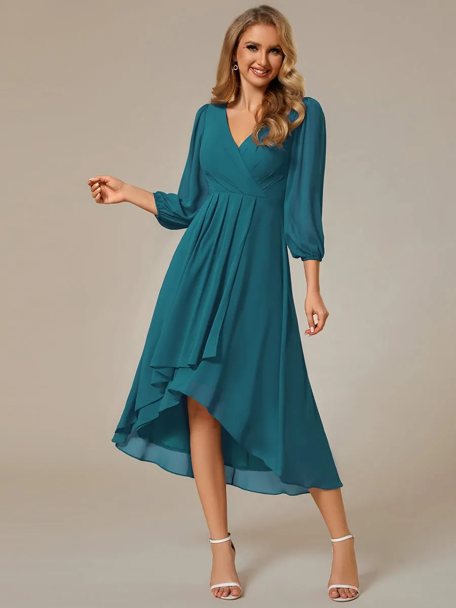 Tammy long sleeved mother of the bride dress