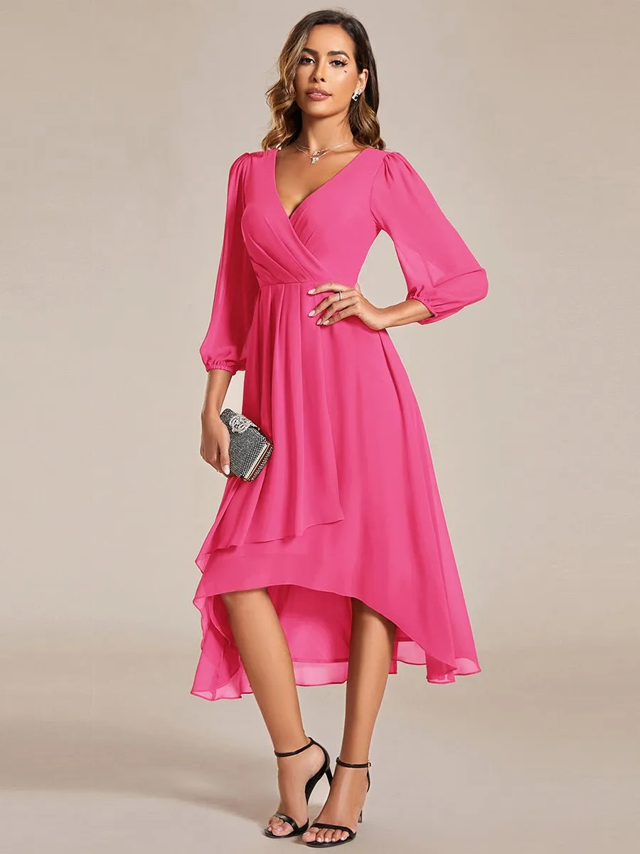 Tammy long sleeved mother of the bride dress