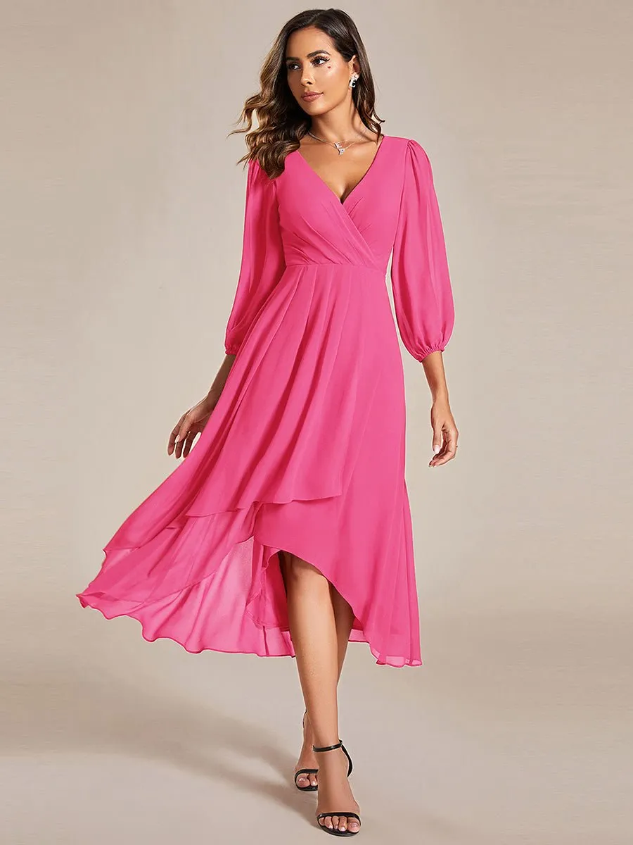 Tammy long sleeved mother of the bride dress