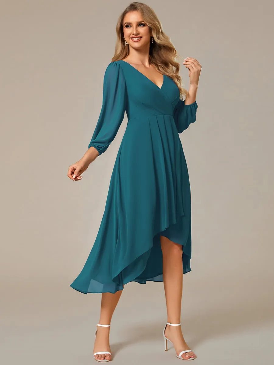 Tammy long sleeved mother of the bride dress