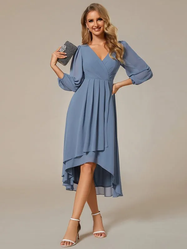 Tammy long sleeved mother of the bride dress