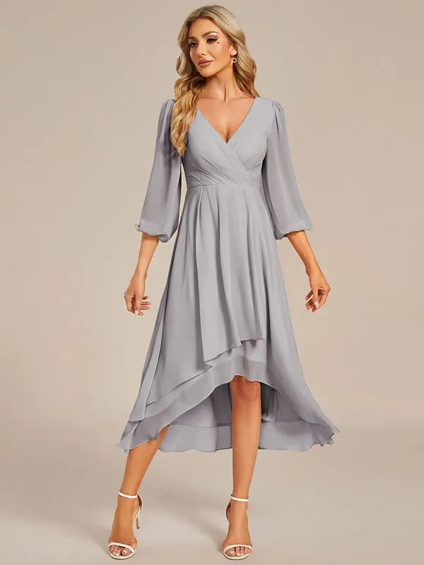Tammy long sleeved mother of the bride dress