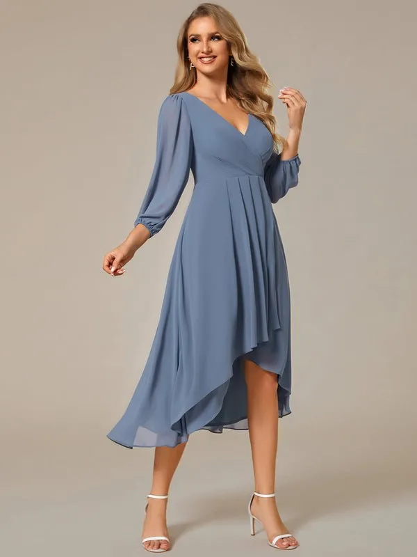 Tammy long sleeved mother of the bride dress