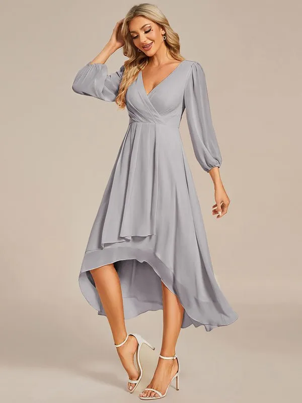 Tammy long sleeved mother of the bride dress