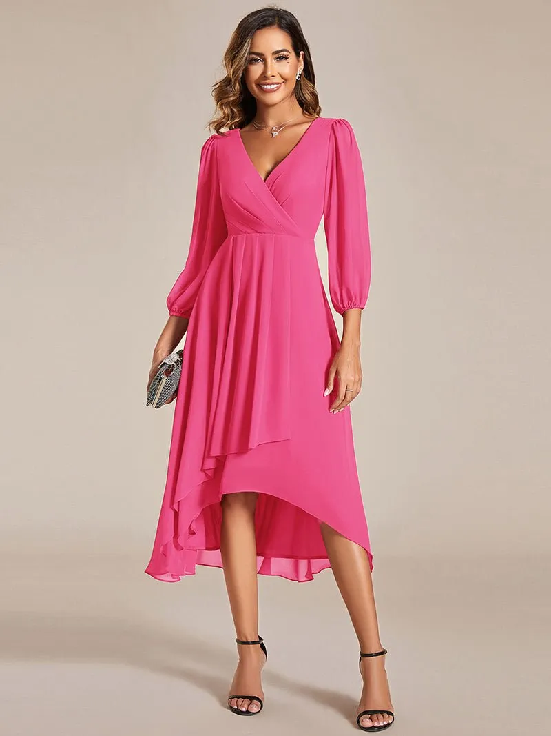 Tammy long sleeved mother of the bride dress