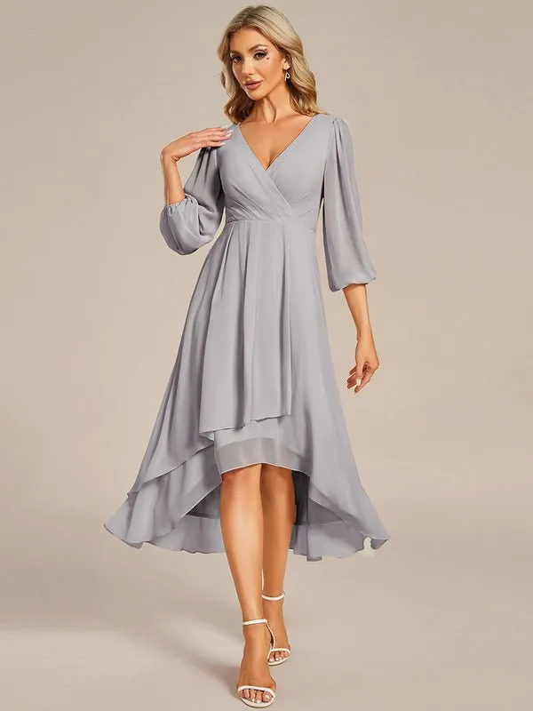 Tammy long sleeved mother of the bride dress